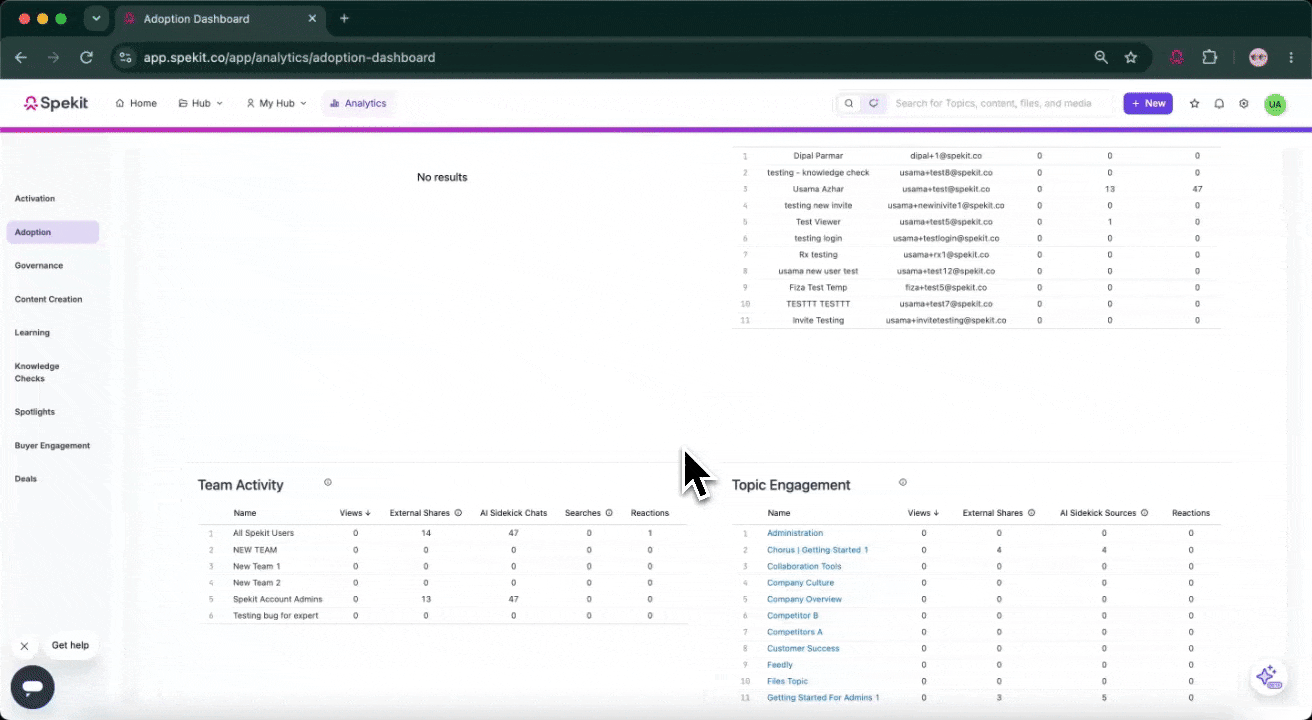 Downloading data from a table in analytics.gif