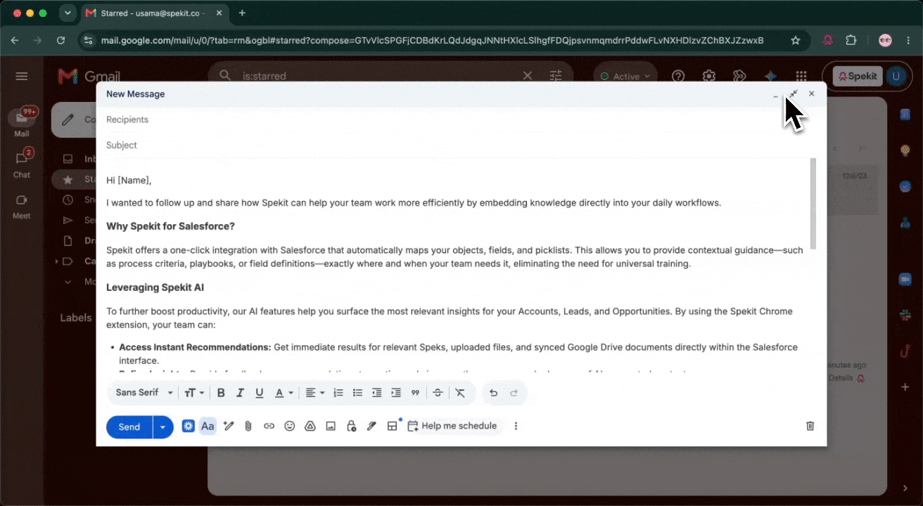 Recommendations in Gmail.gif